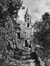 italie, campanie, ravello, église de santa martina, années 1920 1930