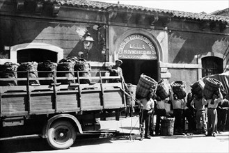 industrie alimentaire, catane, sicile, italie 1920