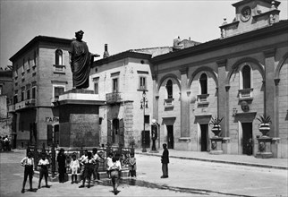 italie, basilicate, venosa, le monument d'horace, 1930