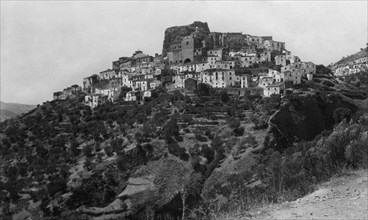 italie, basilicate, san chirico raparo, 1920 1930