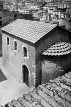 europa, italie, calabre, rossano, petite église de santa panaghia, 1920 1930