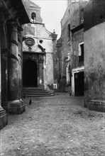 europa, italy, calabria, fiumefreddo bruzio, vue de l'église, 1920 1930
