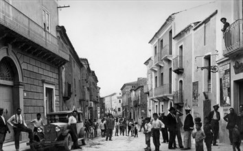 europa, italy, calabria, spezzano albanese, corso nazionale, 1920 1930