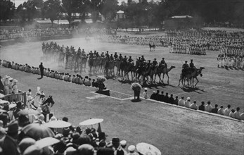 afrique, eritrea, asmara, parade militaire, 1920