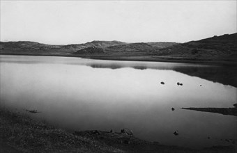 afrique, eritrea, belesa, reservoir, 1920 1930