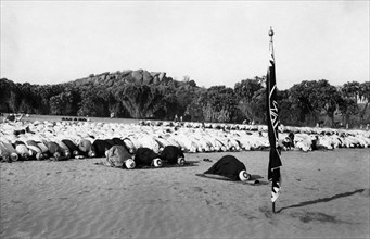 afrique, eritrea, festival mascal, dernière étape la prière du ramadan, 1920 1930