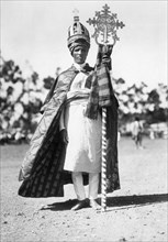 africa, etiopia, uomo etiope religioso, 1910 1920