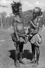 africa, congo belga, pigmei, due autorità, 1927 1930