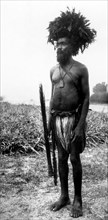 afrique, congo belge, un spécimen de babali, 1927 1930