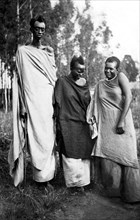 afrique, congo belge, types étranges urundi rwanda, 1910 1920