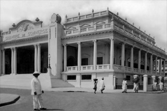 africa, senegal, sede della camera di commercio, 1920 1930