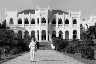 africa, tanzania, dar el salaam, palazzo del governo, 1932