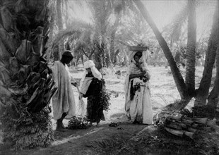 afrique, tunisie, vendeurs de rue, 1910 1920