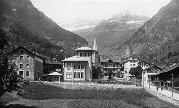 europa, italia, piemonte, alagna sesia, 1930