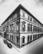 europe, italie, piedmont, turin, palazzo lascaris, qui abrite maintenant la chambre de commerce, 1957