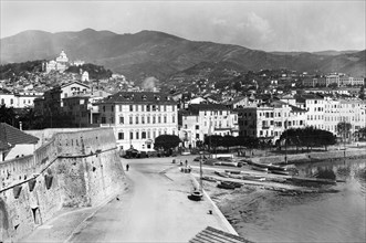 italie, sanremo, vue de la ville, 1910 1920
