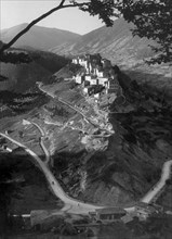 europa, italia, abruzzo, l'aquila, panorama, 1930 1940