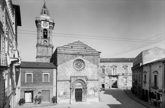 europe, italie, abruzzes, vasto, la cathédrale, 1920