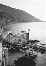 punta chiappa, camogli, ligurie, italie 1920 1930