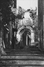 porta sottana, bordighera, ligurie, italie 1920