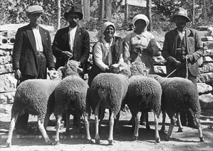 shepherds, molise, italy 1920 1930