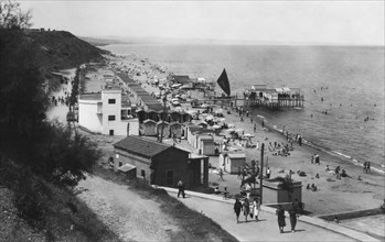 beach of sant'antonio, termoli, molise, italy 1920 1930