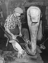 craftsman, sulmona, abruzzo, italy 1950