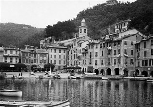 portofino, ligurie, italie 1950