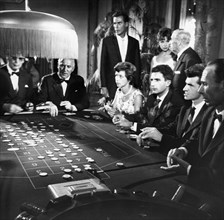 casino, sanremo, ligurie, italie 1955