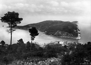 île de palmaria, portovenere, ligurie, italie, 1950-60