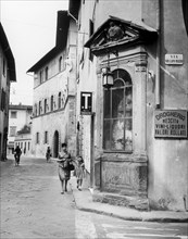 tabernacle of niccolò gerini, prato, tuscany, italy, 1964