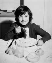plat de pâtes, 1962