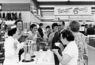 milan, supermarché, 1961