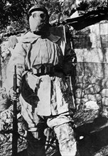 Les Alpes italiennes après la conquête, corne de cavento, Trentino Alto Adige, Italie, 1915-18