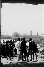afrique, éthiopie, harar, vue de la porte de scioa, 1920 1930