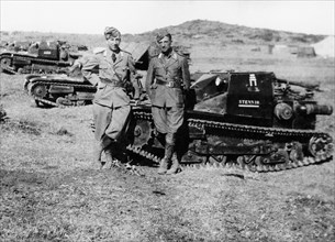 africa, etiopia, valle di gaela, reparto di carri armati, 1920 1930