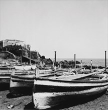 europa, italia, sicilia, aci castello, riviera dei ciclopi, 1940