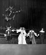 théâtre, saison d'opéra à la scala, le ballo in maschera de verdi, maria callas1958