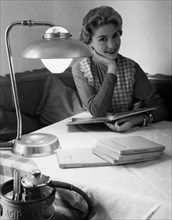 lampe de table à gaz liquide, 1955