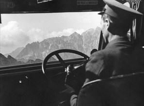 la route des héros, pasubio, veneto, italie, 1938