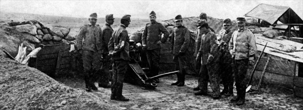 Guerre italo-turque, tripolitaine, construction de camps et de tranchées, 1912