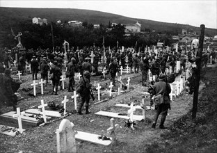 guerre, cimetière militaire de sdraussina, monte san michele, isonzo, 1915 1918