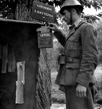 guerre, soldat enveloppes lettre, 1943