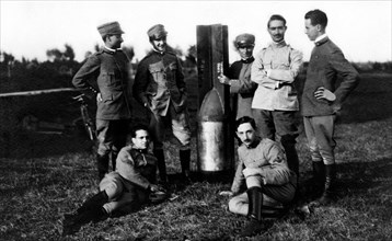 guerre, armée de l'air avec bombarde, 1915-18