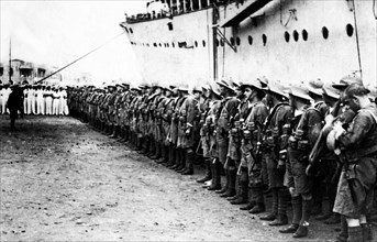 lagunaires du regiment san marco a nassau, 1935