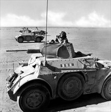chars blindés dans le désert, 1939 1945