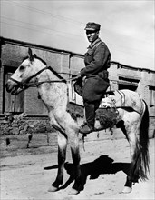 garde afghane protégeant les frontières, 1955