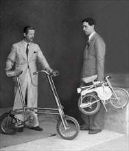 industrie, nouveautés en matière de bicyclettes, 1950