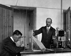 italie, piémont, monterosa, un moment d'étude à l'institut scientifique a. mosso, 1900-1910