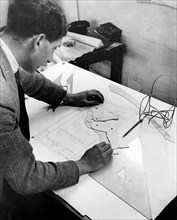 le plan d'une chaise, 1950